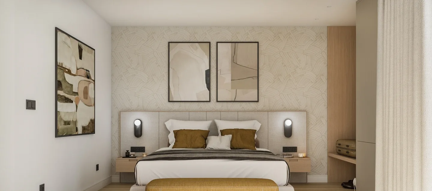 Aranka Superior Suite — elegant room with Adriatic sea view, Budva