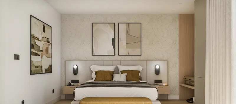 Superior Suite at Aranka — separate bedroom, sea view balcony